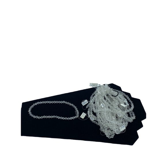 Wild Things Beads Bicone Bead 6x6mm Faceted 50 Per Strand Jewelry Clear - Picture 3 of 3